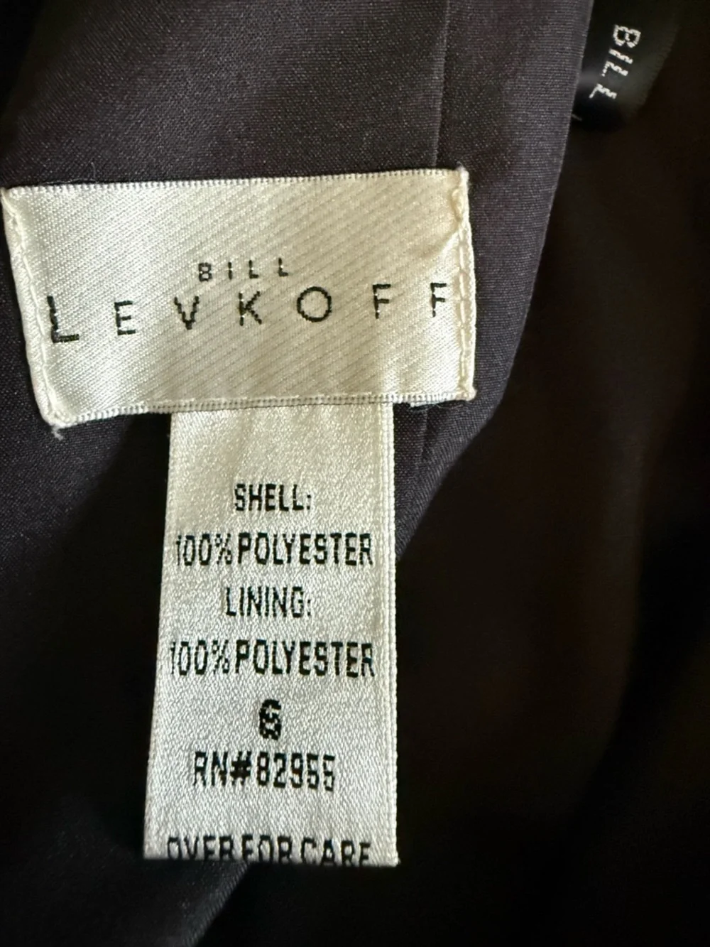 Bill Levkoff Black Sleeveless Maxi Dress with Gathered Bodice